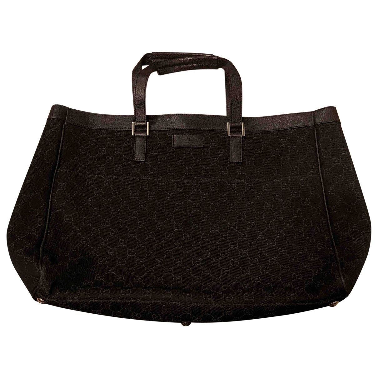 Gucci black cloth handbag