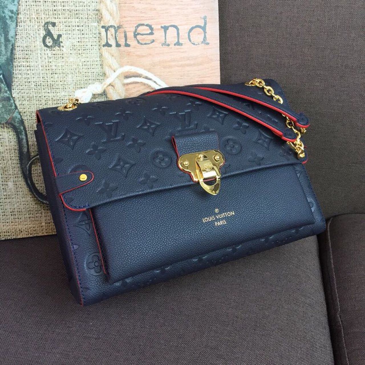Top Quality Vavin Mm Empreinte Navy For Monogram Blue Crossbody Bag