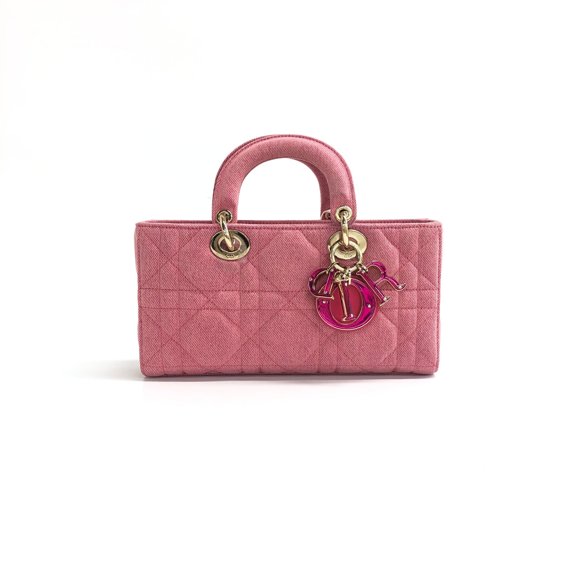 Dior Lady Joy Shoulder Bag Denim