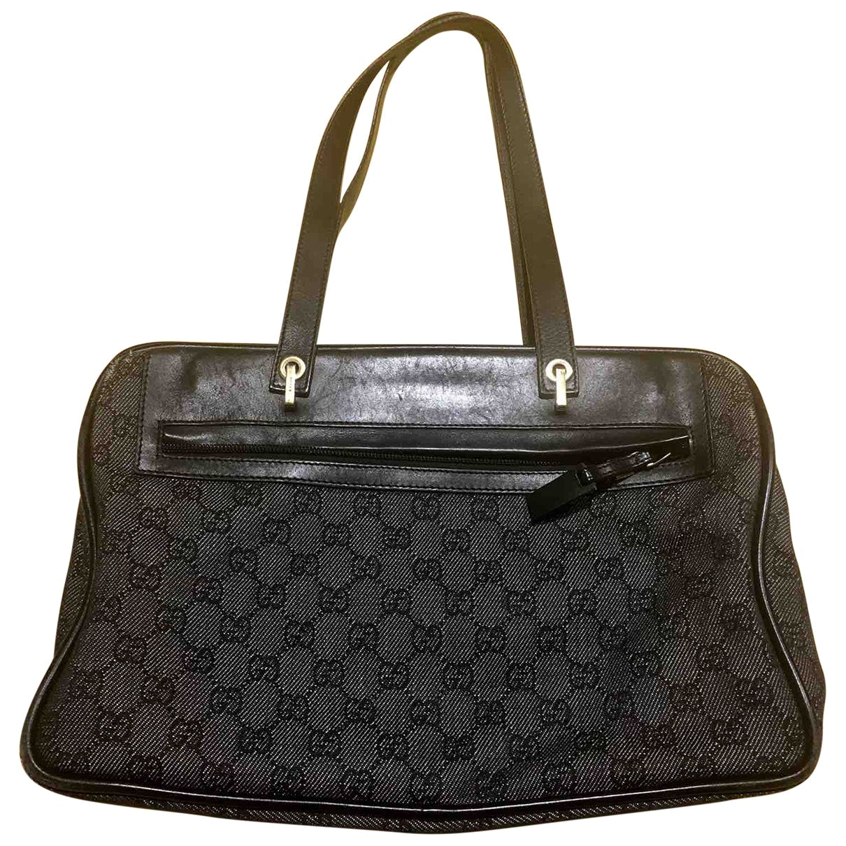 Gucci black cloth handbag
