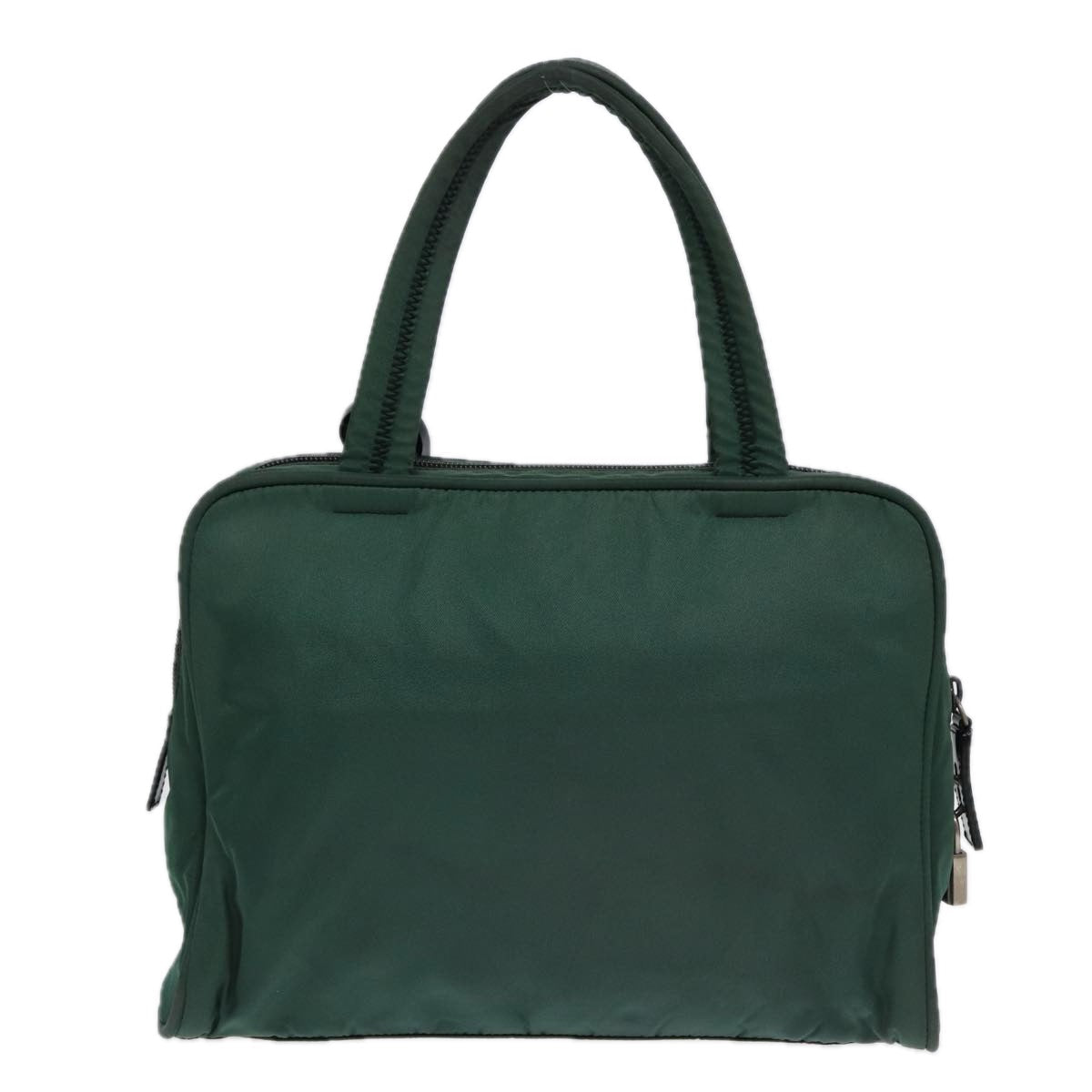 Prada Hand Bag Khaki Auth Nylon Travel Bag Khaki Auth 89319