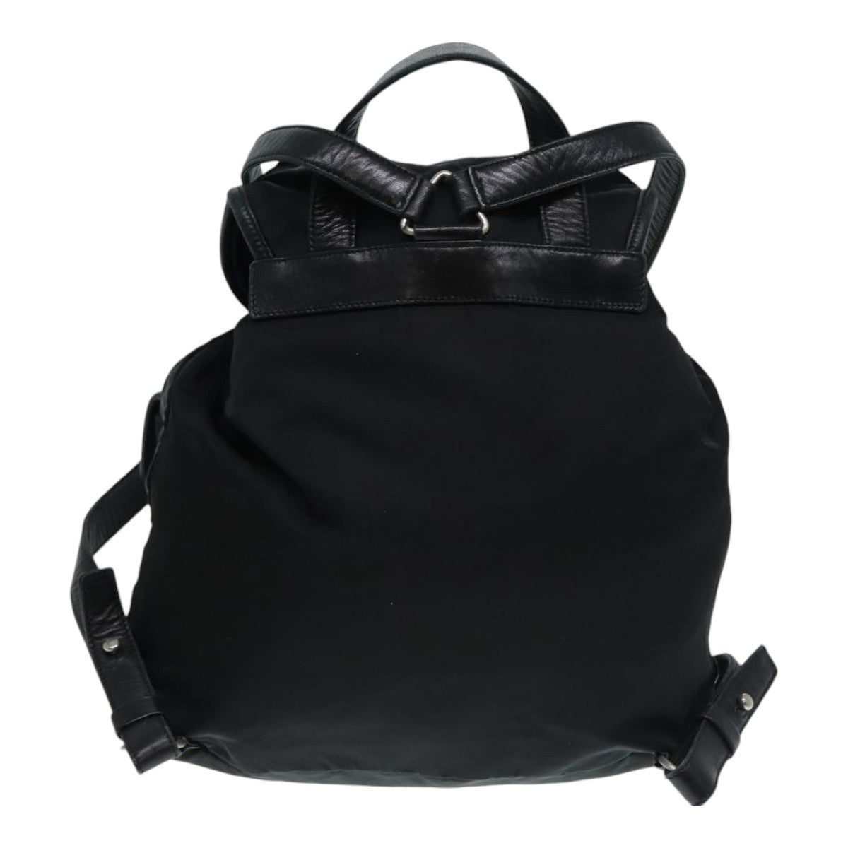 Prada Backpack Auth Nylon Black