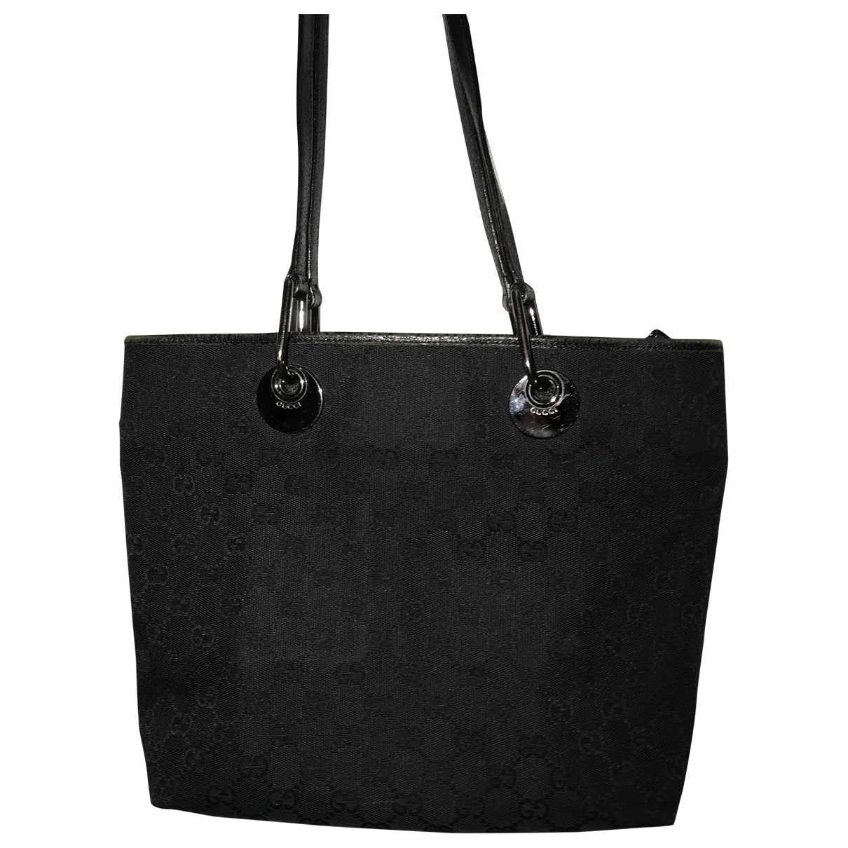 Gucci black cloth handbag