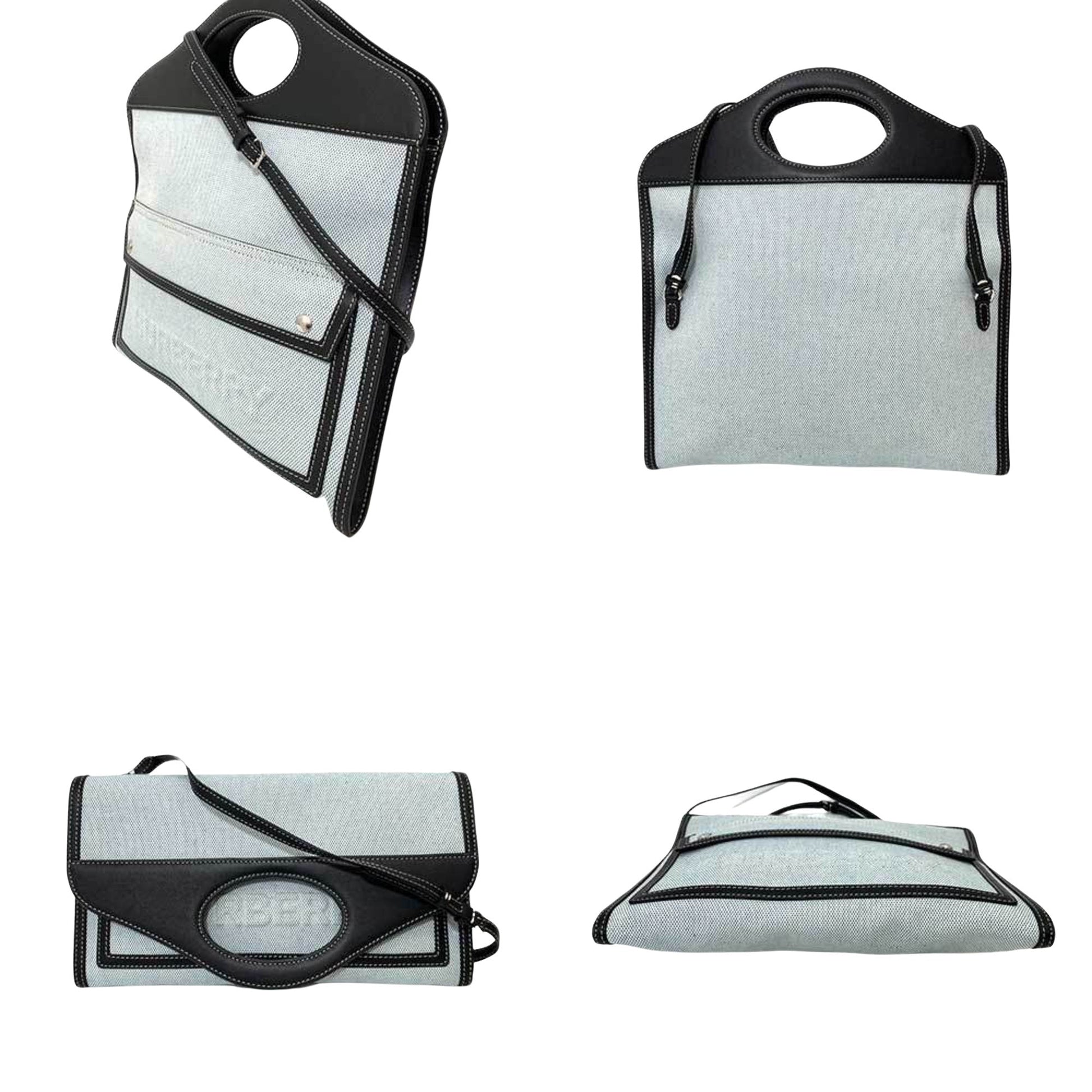 Burberry Luxury Pocket Bag Handbag Travel Bag