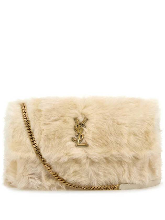 YSL Saint Laurent Saint Laurent Trending Niki Oversized Shearling Shoulder Shoulder Bag 9483 1