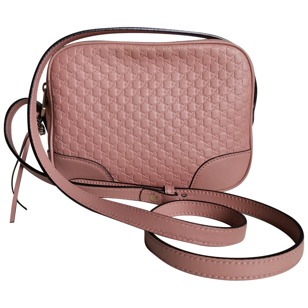 Gucci soho pink leather handbag