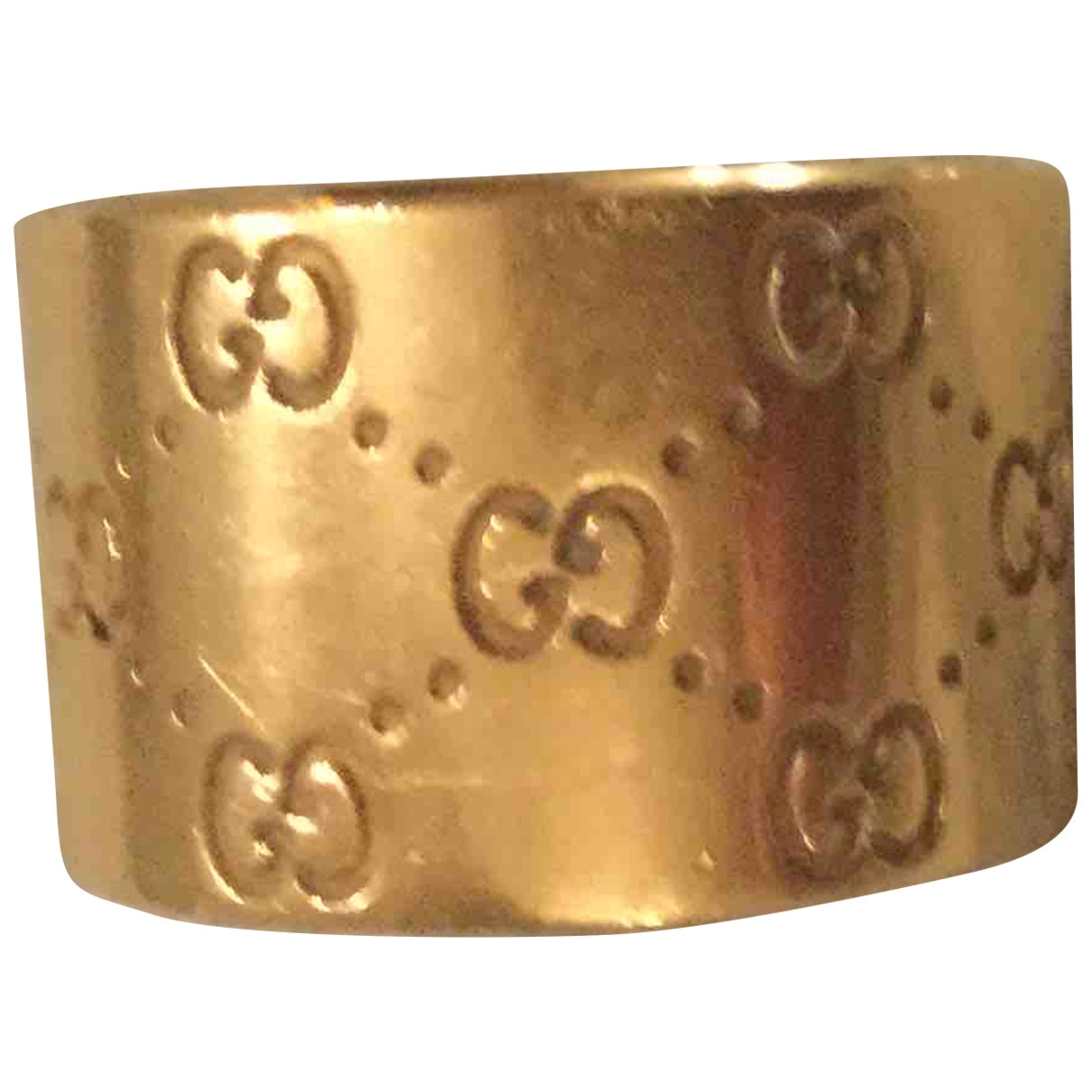 Gucci icon gold yellow gold rings