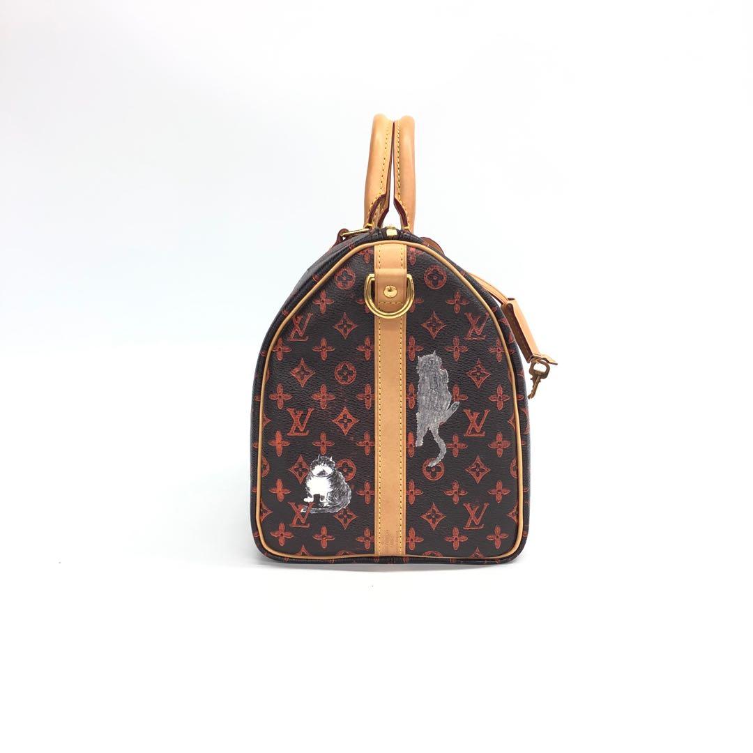 Louis Vuitton Speedy 30 Bandouliere Limited Edition Grace Brown Handbag