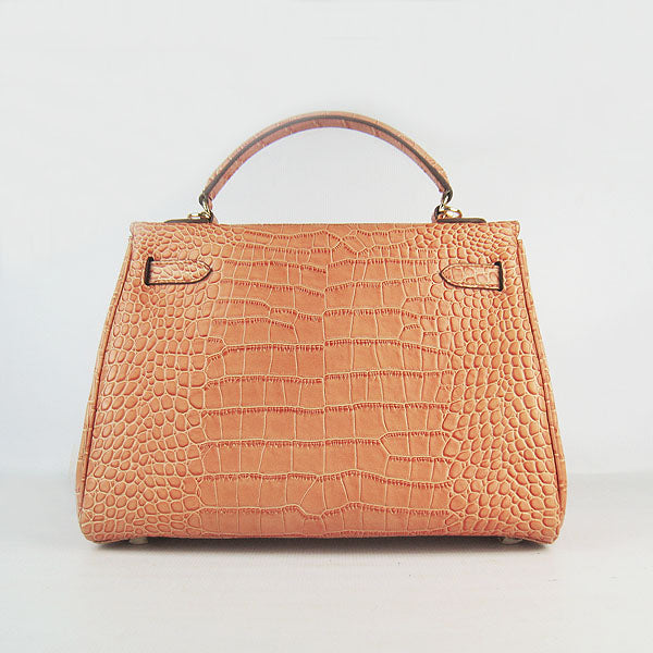 Hermes Luxury Kelly Ladies Crocodile Handbag Travel Bag