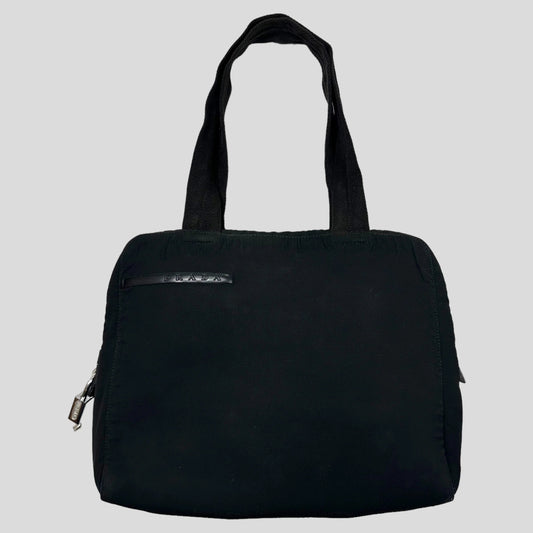 Prada Handbag Sport Neoprene Bag Black