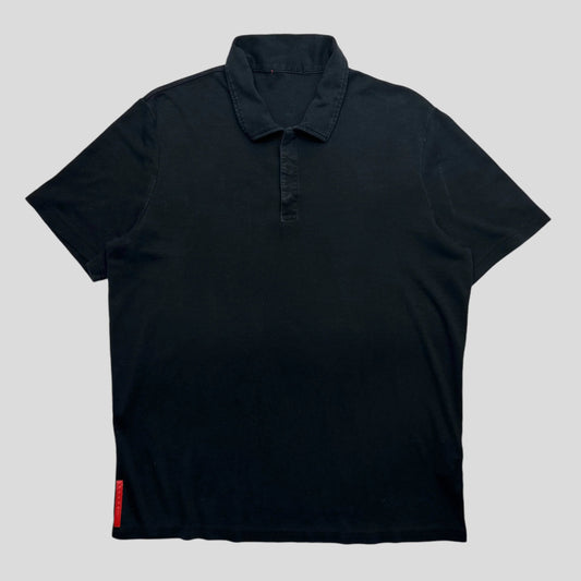 Prada Handbag Sport Collared Cotton Shirt - L Nylon