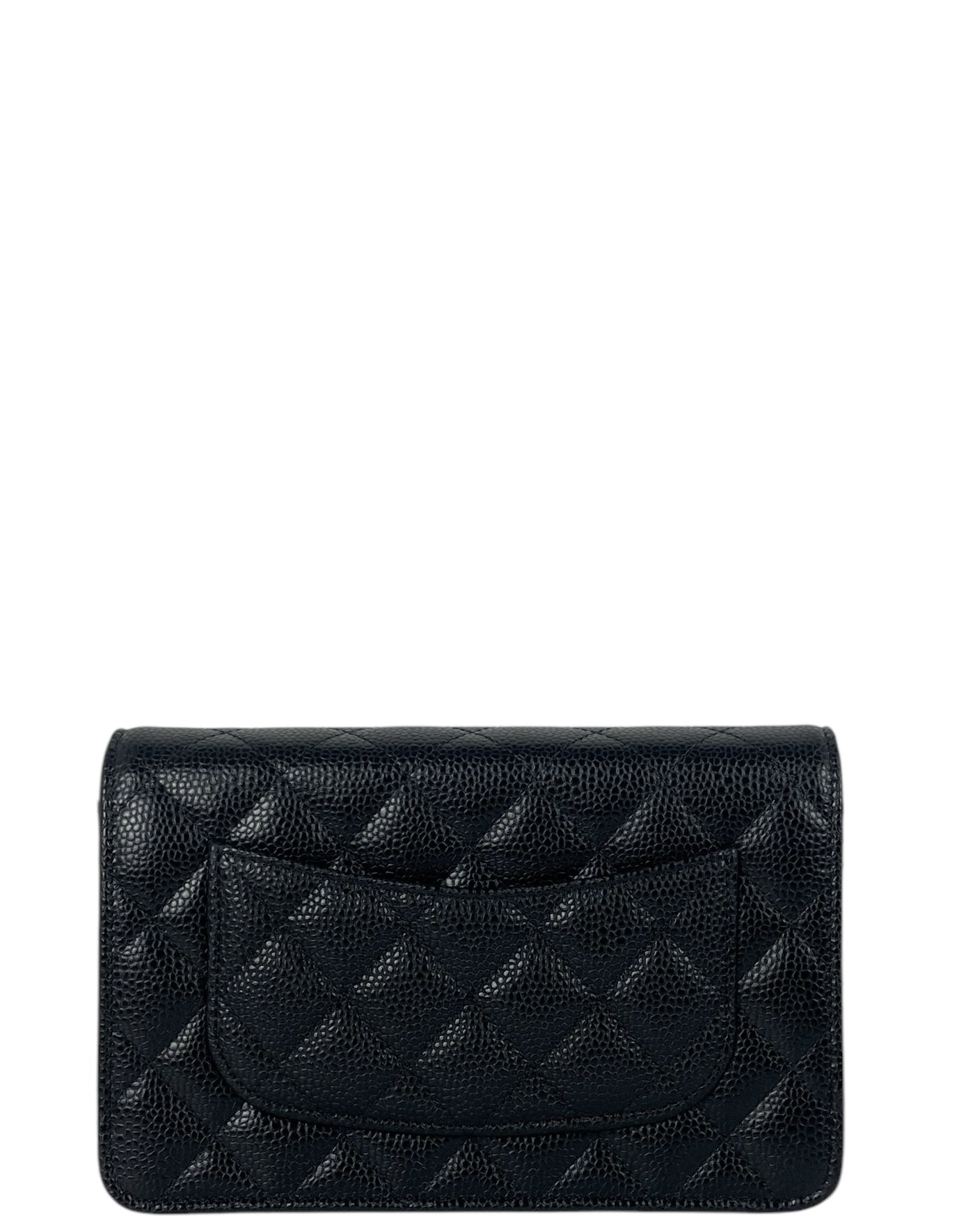 Chanel Black Caviar Leather Twistlock WOC
