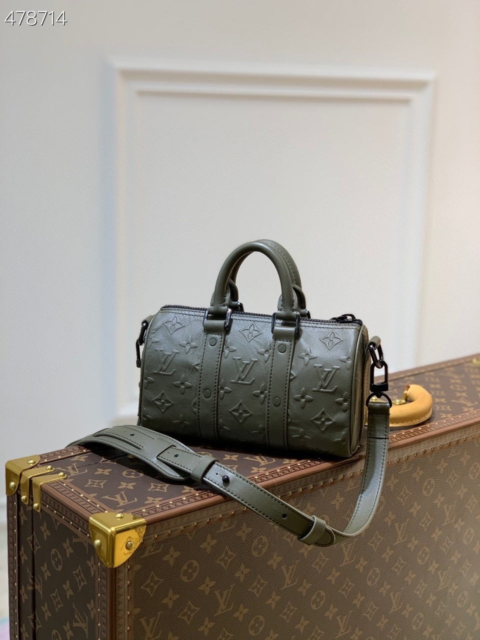 Top Quality Keepall Xs Seal Khaki For Monogram Travel Bag