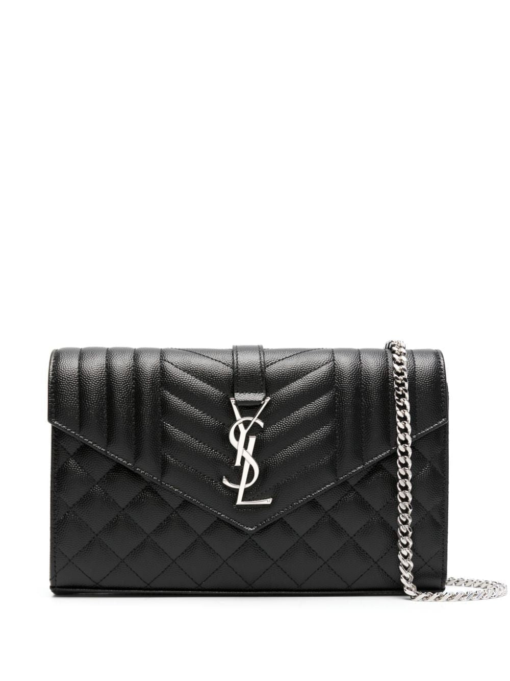 YSL Saint Laurent Saint Laurent Trending Women Grain Clutch In Quilted Matelasse Clutch Bag