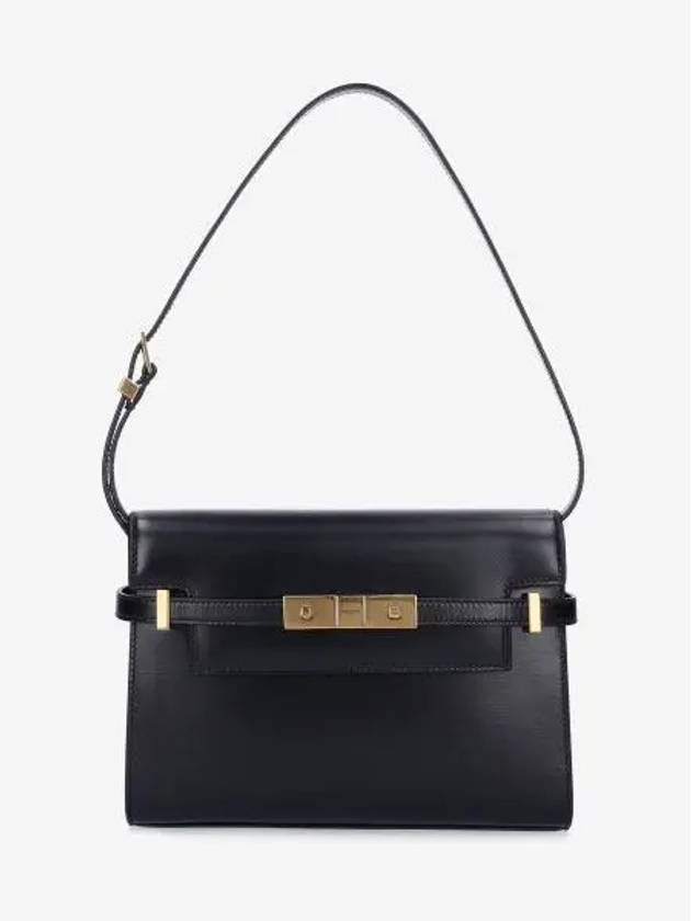 YSL Saint Laurent Saint Laurent Trending Manhattan Small Shoulder Bag Leather Black