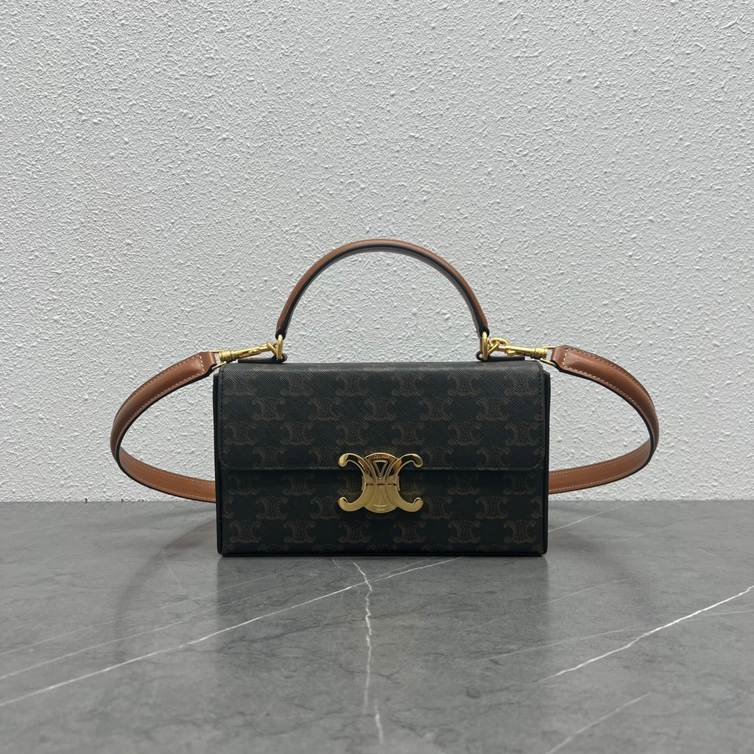 Top Quality Box Triomphe In Triomphe For Canvas Tan Travel Bag 199992Cuz04Lu 9286