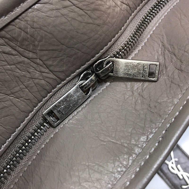 YSL Saint Laurent Niki Shopping Dark 13.8in 35cm Beige Tote Bag