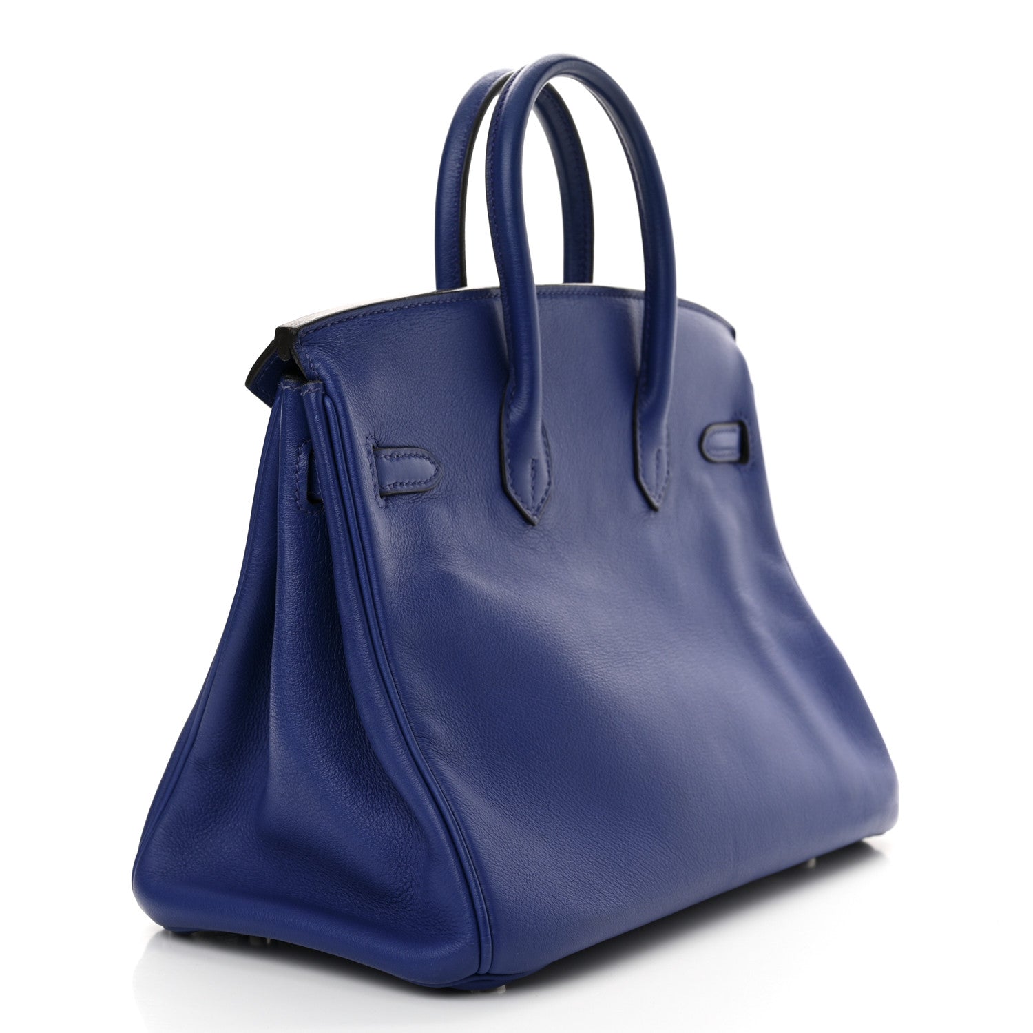 Hermes Swift Birkin Bleu Electrique Handbag Travel Bag