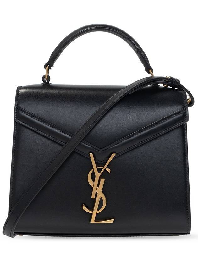 YSL Saint Laurent Saint Laurent Trending Box Cassandre Top Tote Leather Black Shoulder Bag