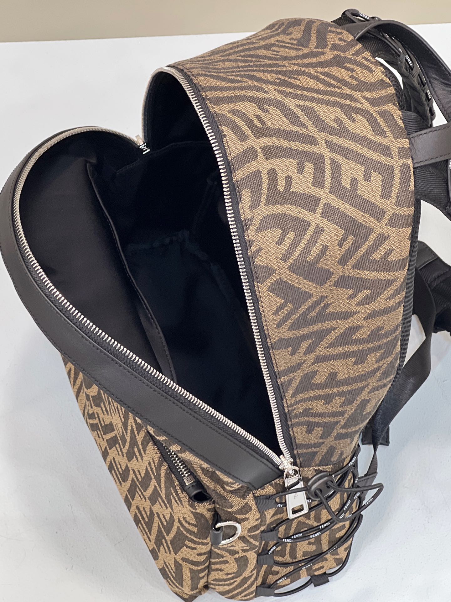 Fendi Top QualityTop Quality Backpack FF Brown