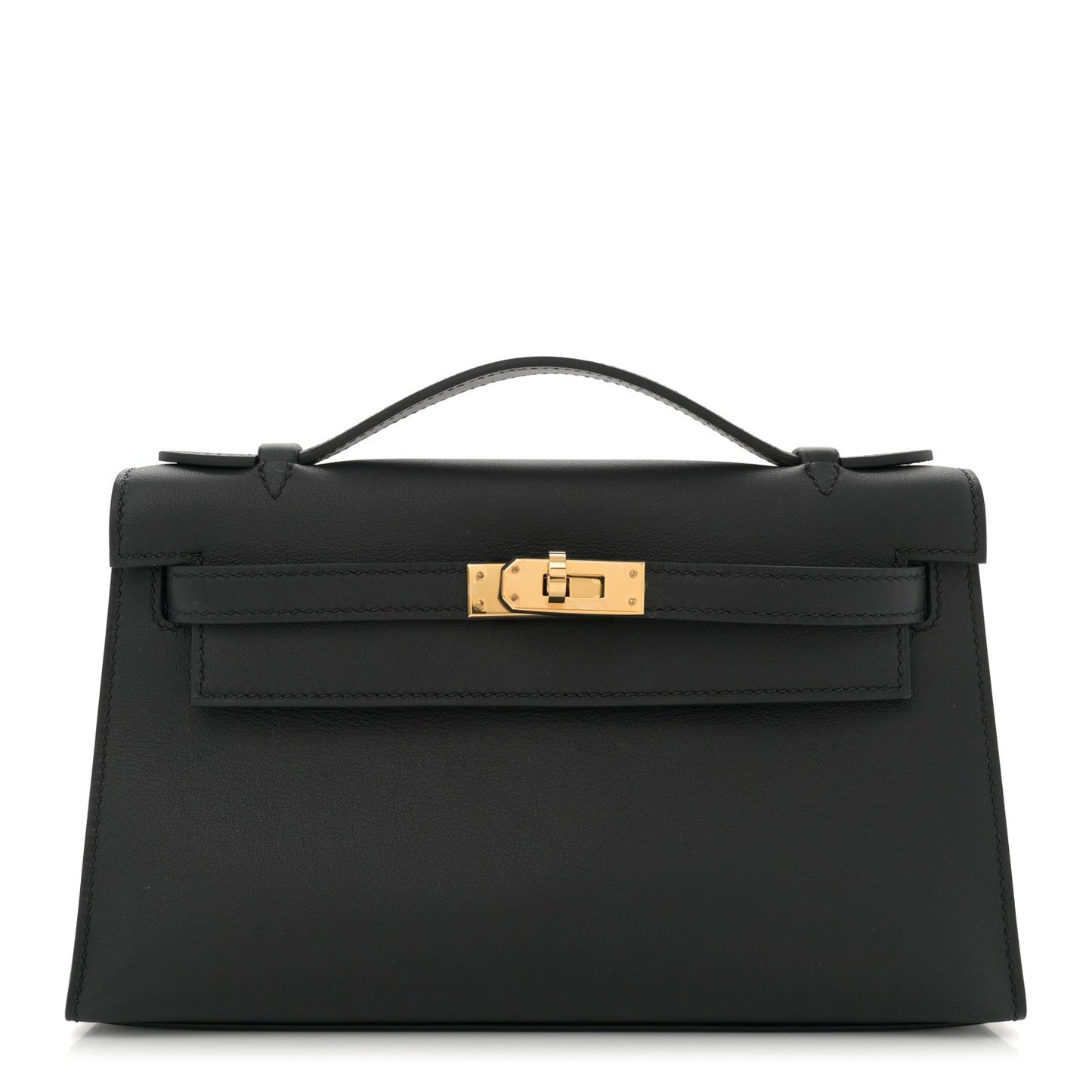 Hermes Swift Kelly Pochette Clutch Black Clutch Bag Clutch Black 1717678