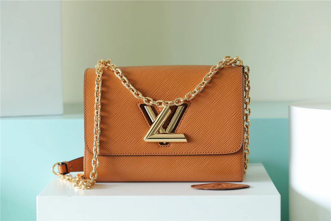 Top Quality Twist Mm Epi Miel For Brown Gold Crossbody Bag
