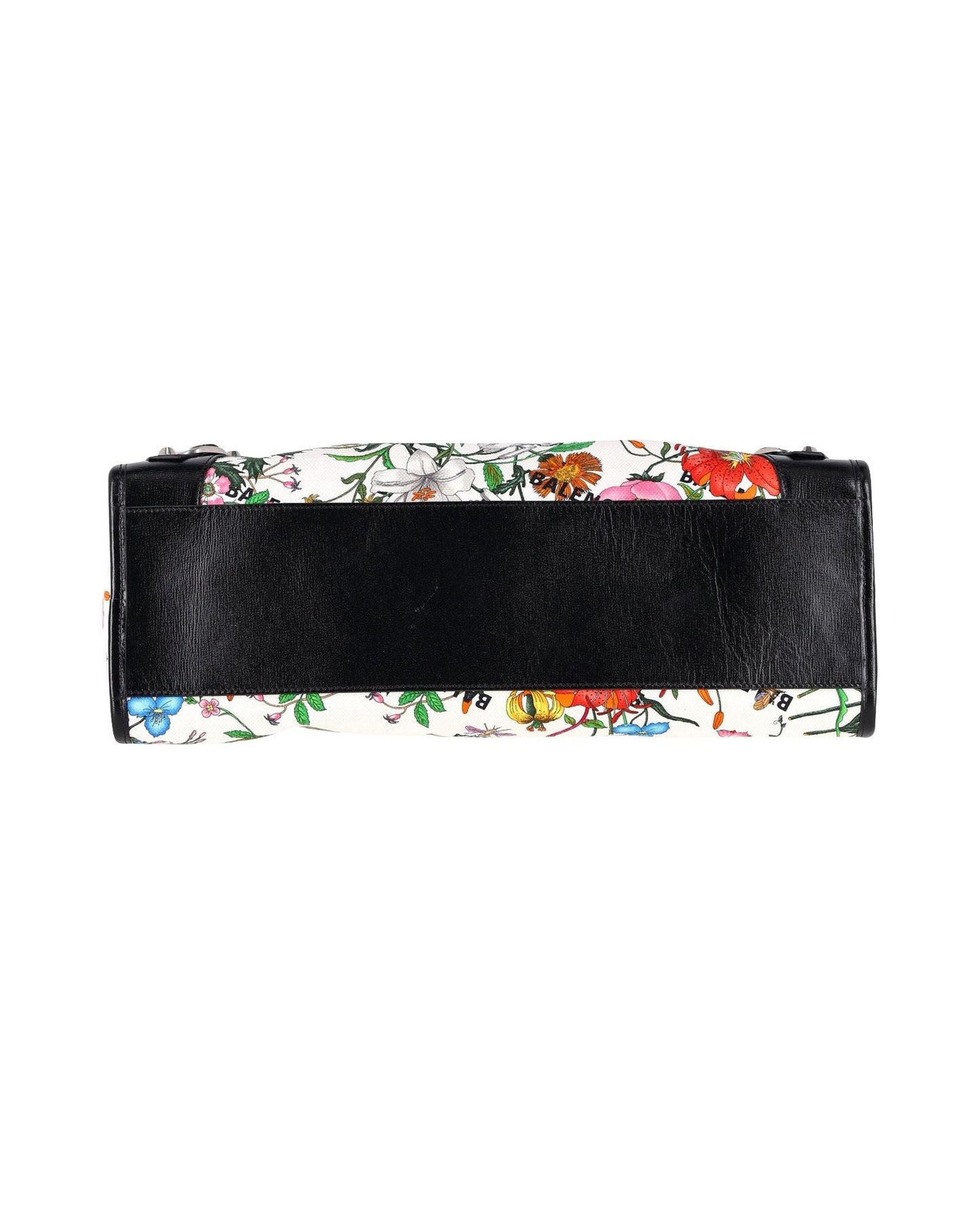 Gucci Luxury Balenciaga Trending The Hacker Project Floral Canvas White Travel Bag