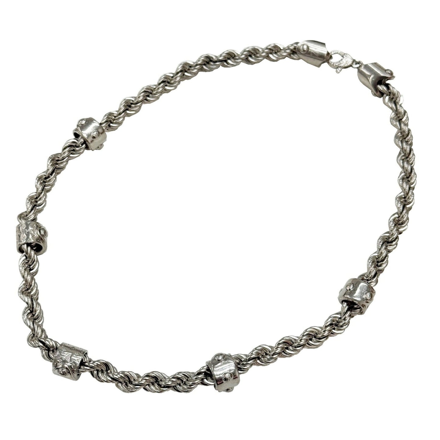 Louis Vuitton Monogram Monogram  Monogram Stainless Steel Necklace