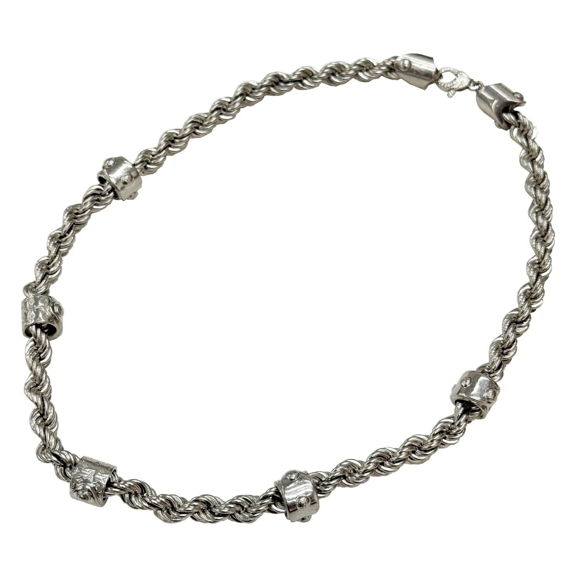 Louis Vuitton Monogram Monogram  Monogram Stainless Steel Necklace
