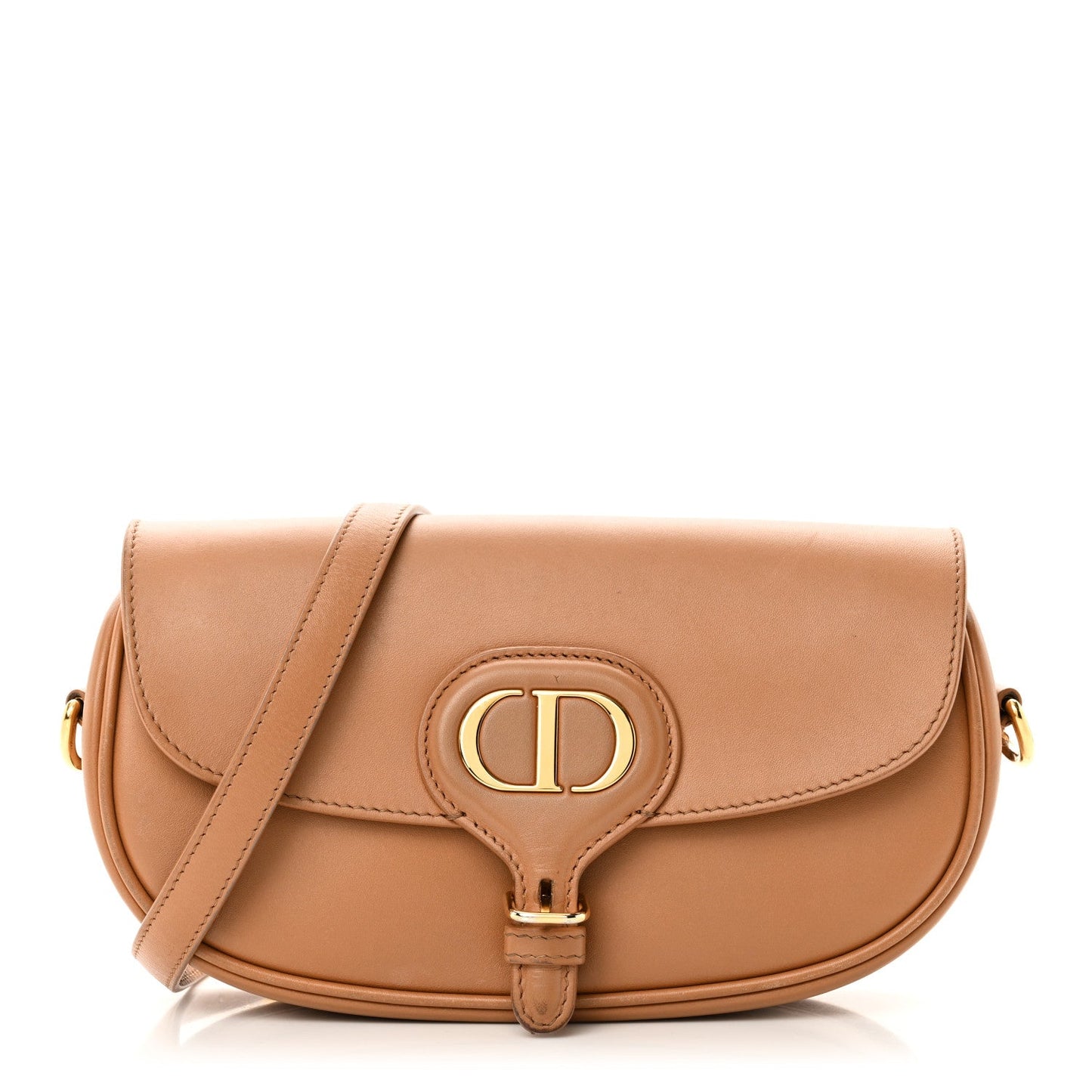 Dior Handbag Christian Box Calfskin East West Bobby Bag Leather