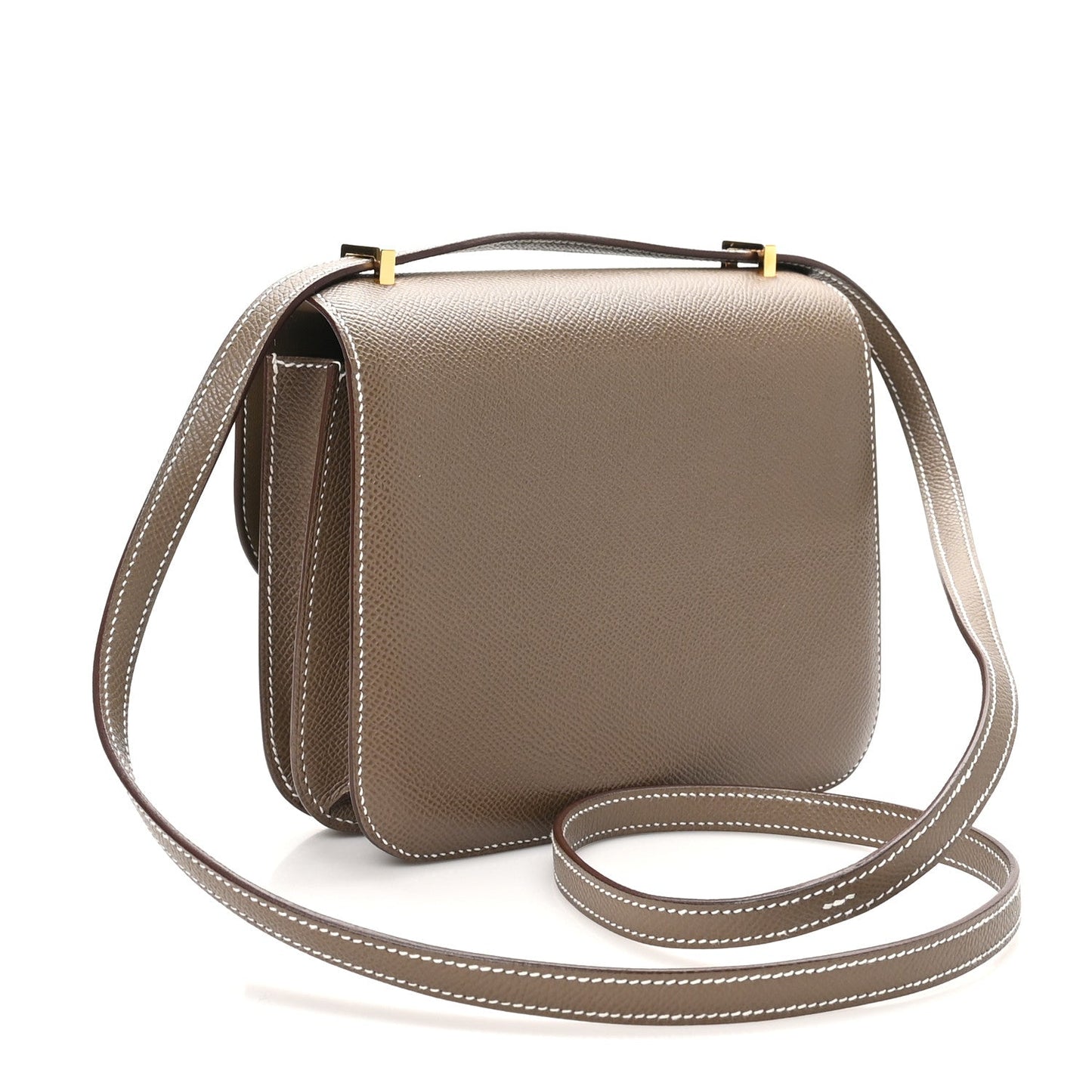 Hermes Epsom Constance Etoupe Handbag Travel Bag