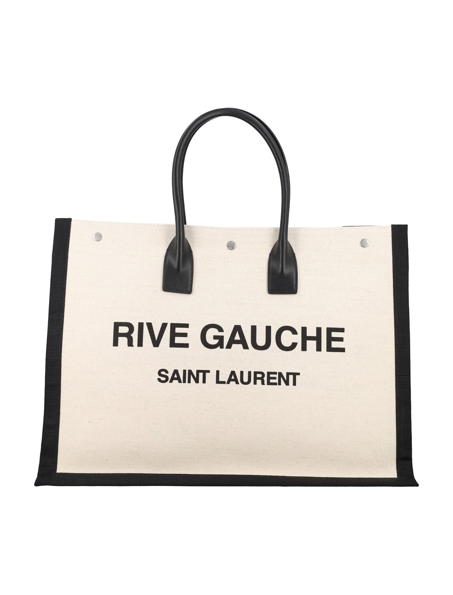 YSL Saint Laurent Luxury Trending Men Rive Gauche Tote Bag In Black Large Vu Color 9083