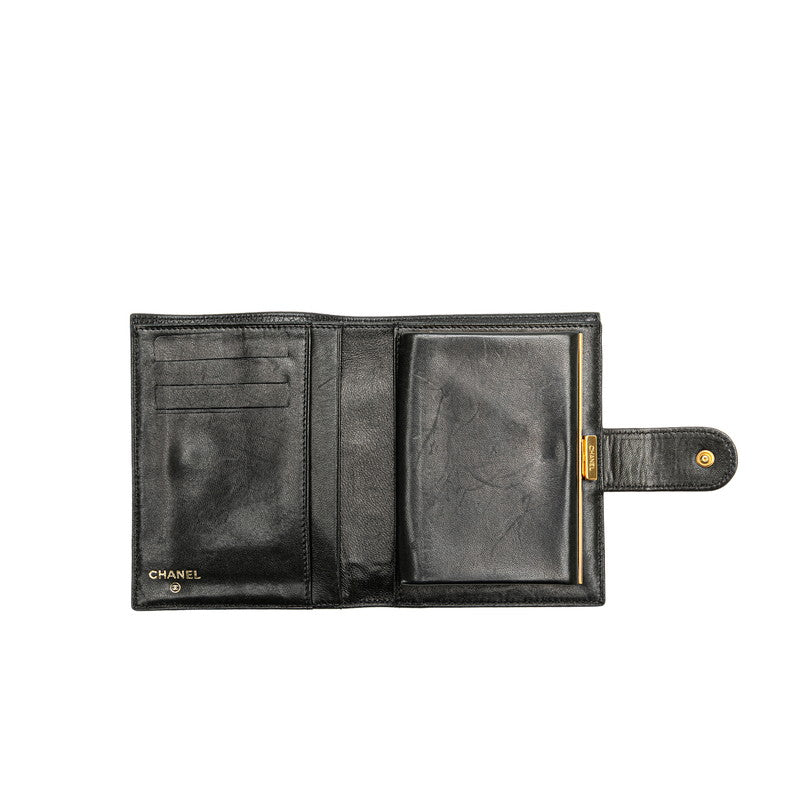 Chanel Coco Mark Caviar Skin Wallet