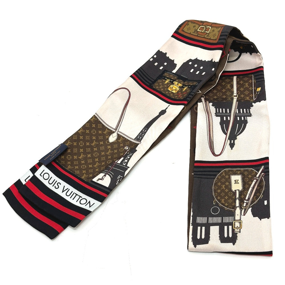 Louis Vuitton scarf M77316 silk Bando Skyline Multicolor