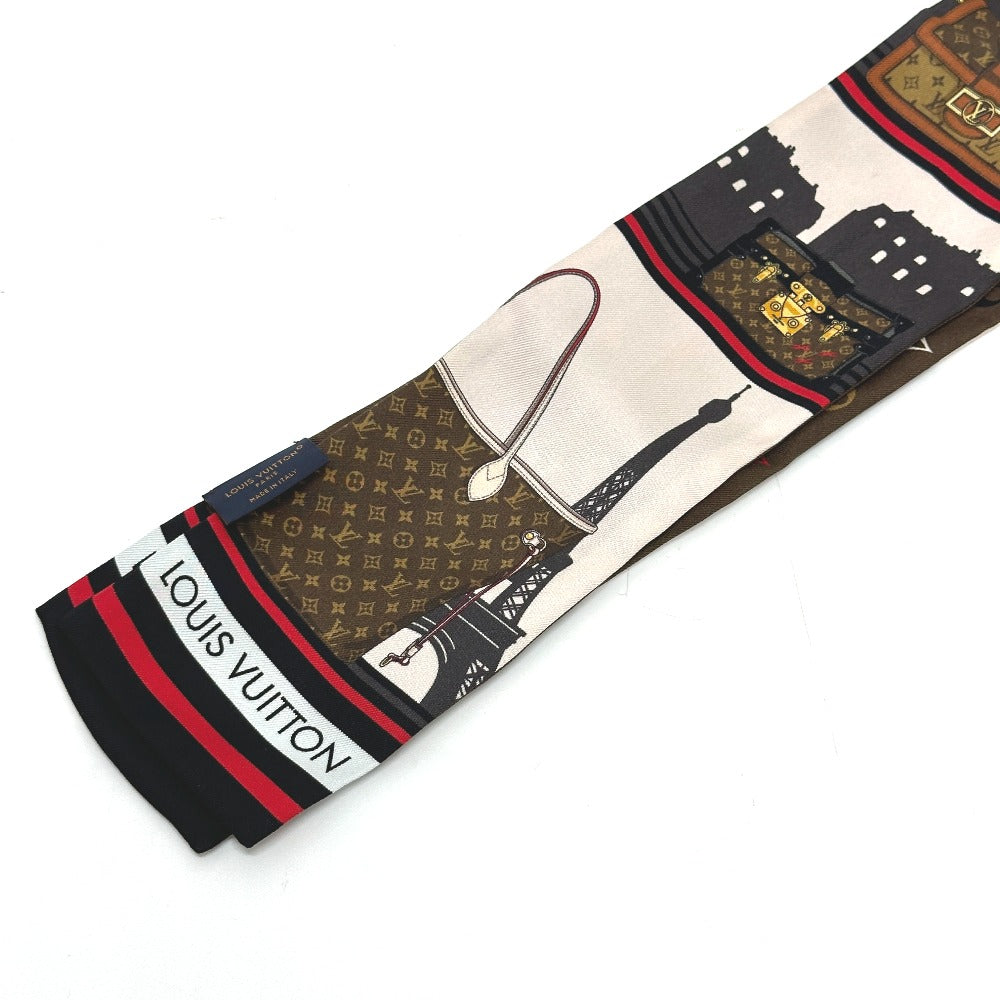 Louis Vuitton scarf M77316 silk Bando Skyline Multicolor