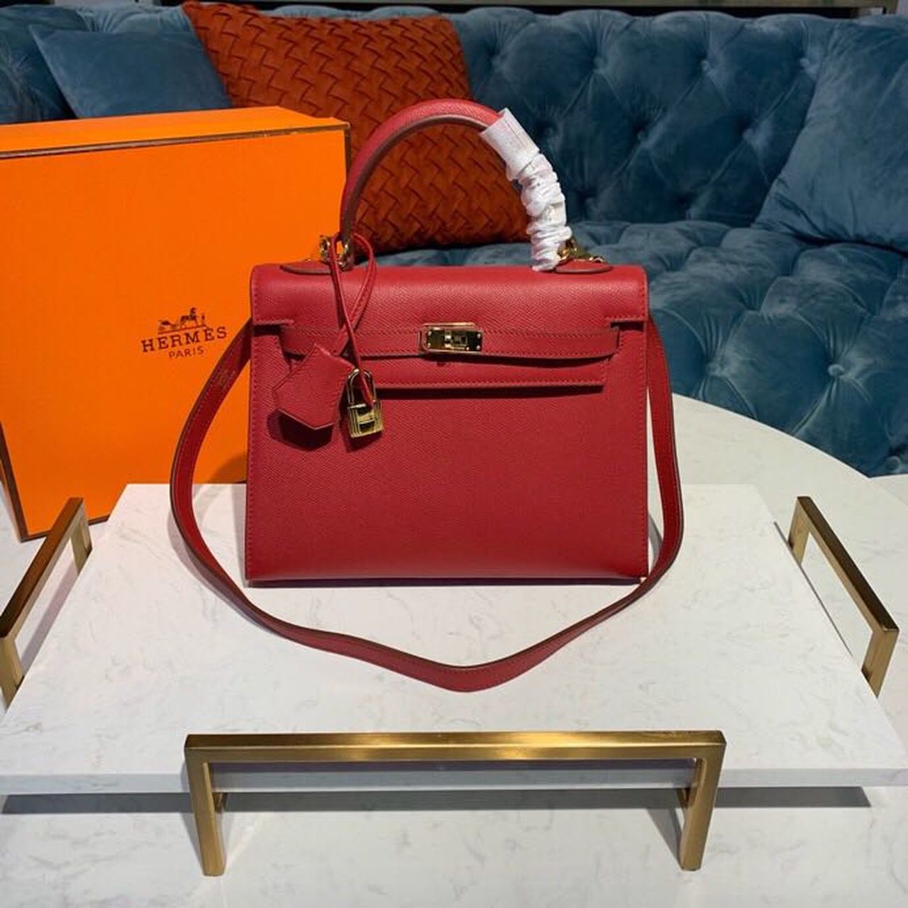 Top Quality Kelly Tomate For Women Toned Gold Travel Bag