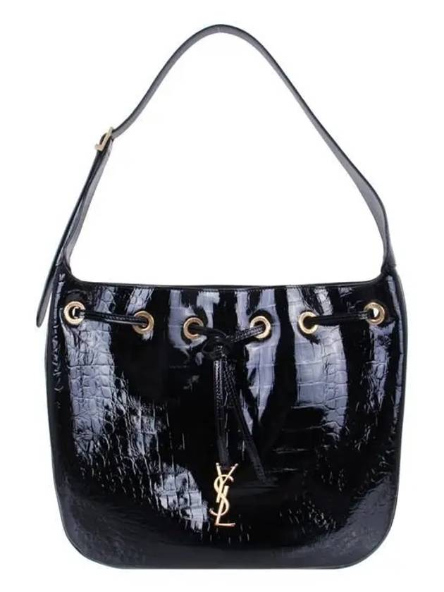 YSL Saint Laurent Luxury Trending Paris Vii Shoulder Bag Black Medium Embossed