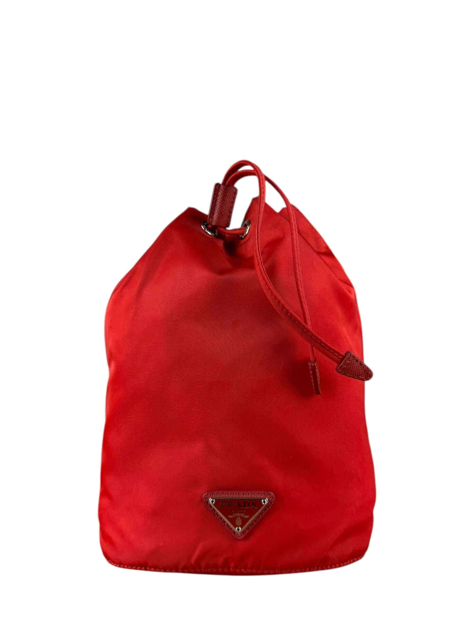 Prada Handbag Tessuto Drawstring Pouch Nylon