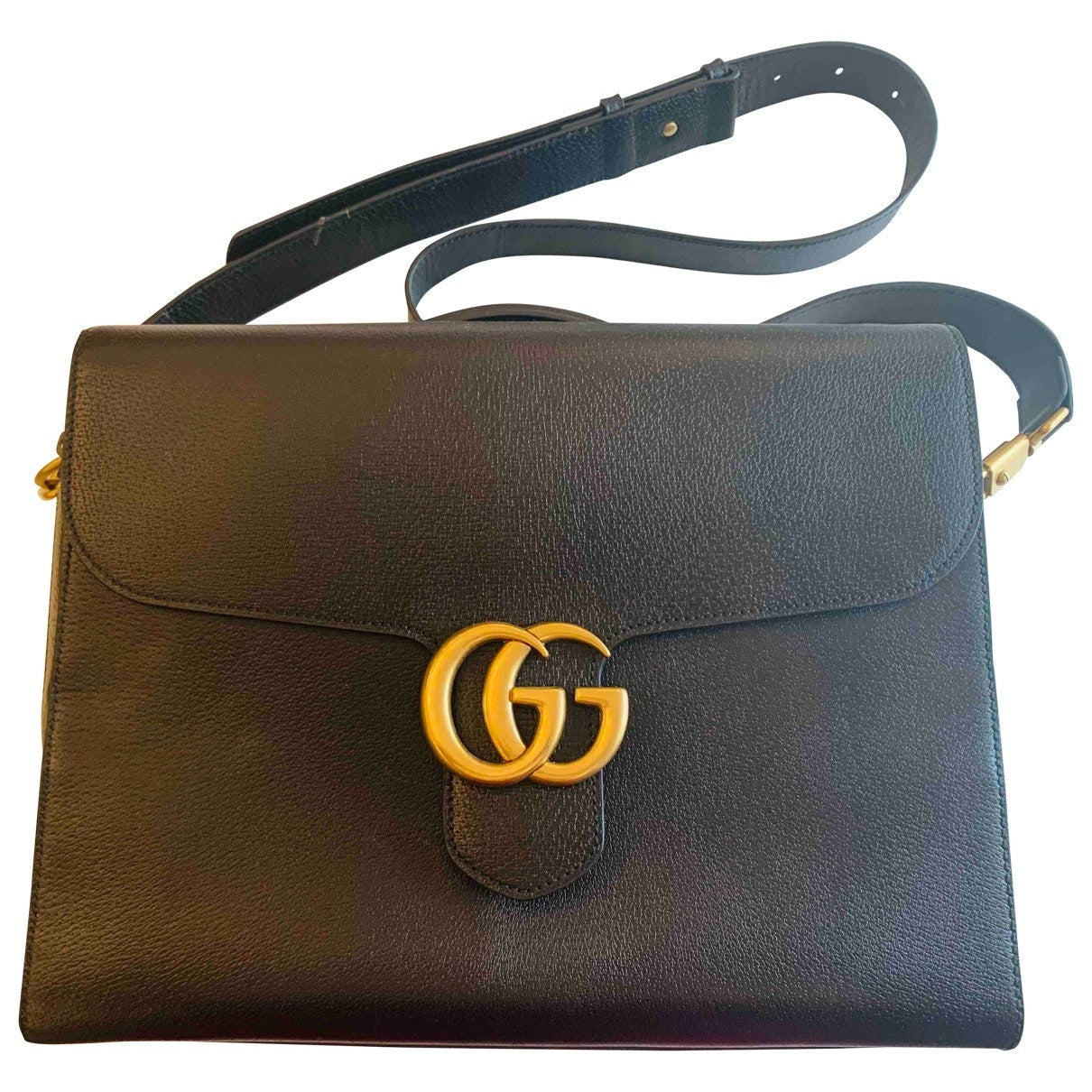 Gucci black leather bag