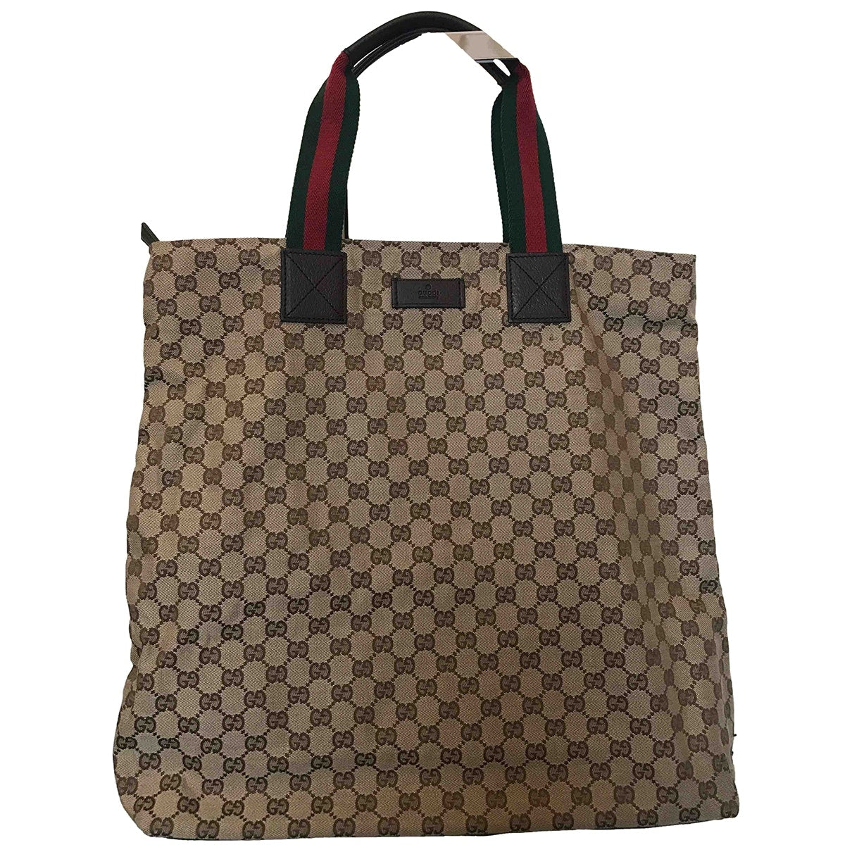 Gucci beige cloth handbag
