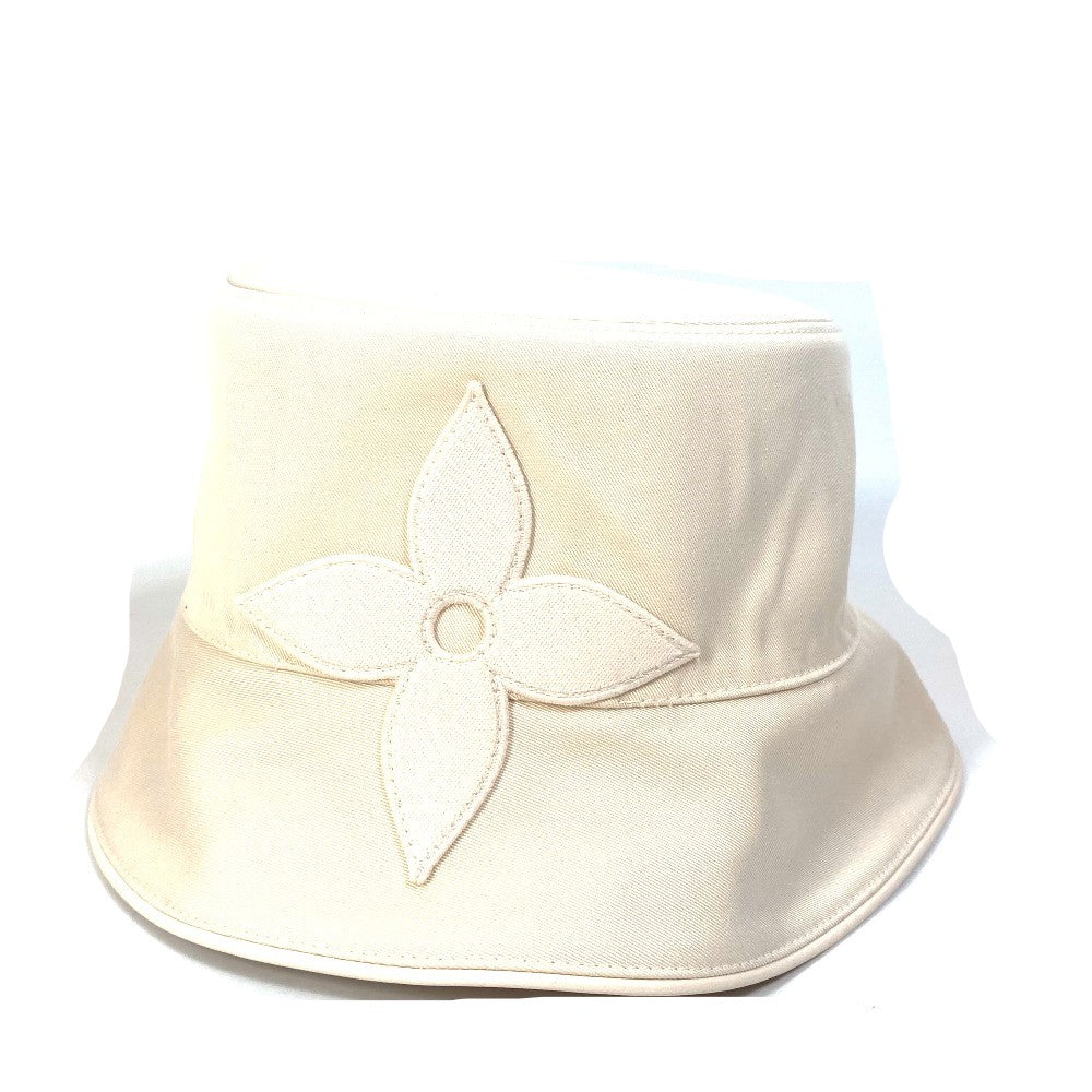 Louis Vuitton M7090 Bob reversible ELV Monogram Cotton Beige Bucket Hat