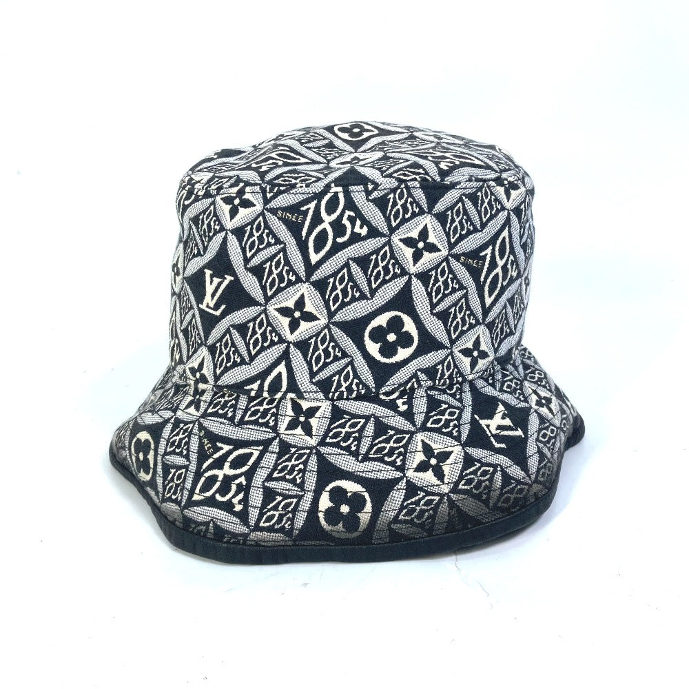 Louis Vuitton Since1854 bob S Cotton Black Bucket Hat