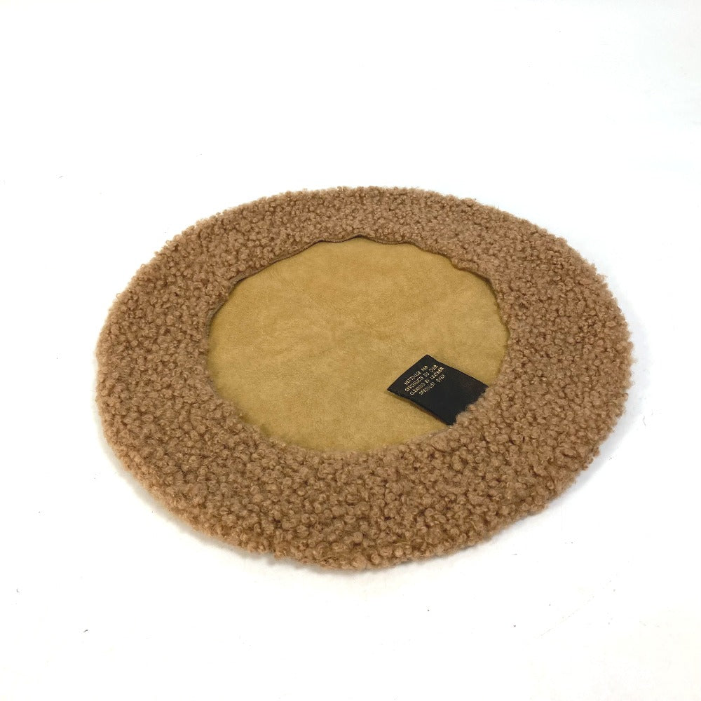 Louis Vuitton beret S Lambskin Brown Handbag