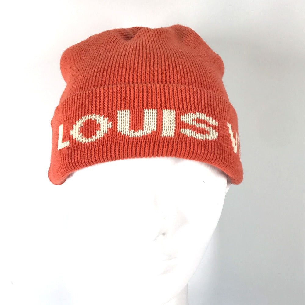 Louis Vuitton Knit Cashmere LVCUP Cup Cotton Red Hat