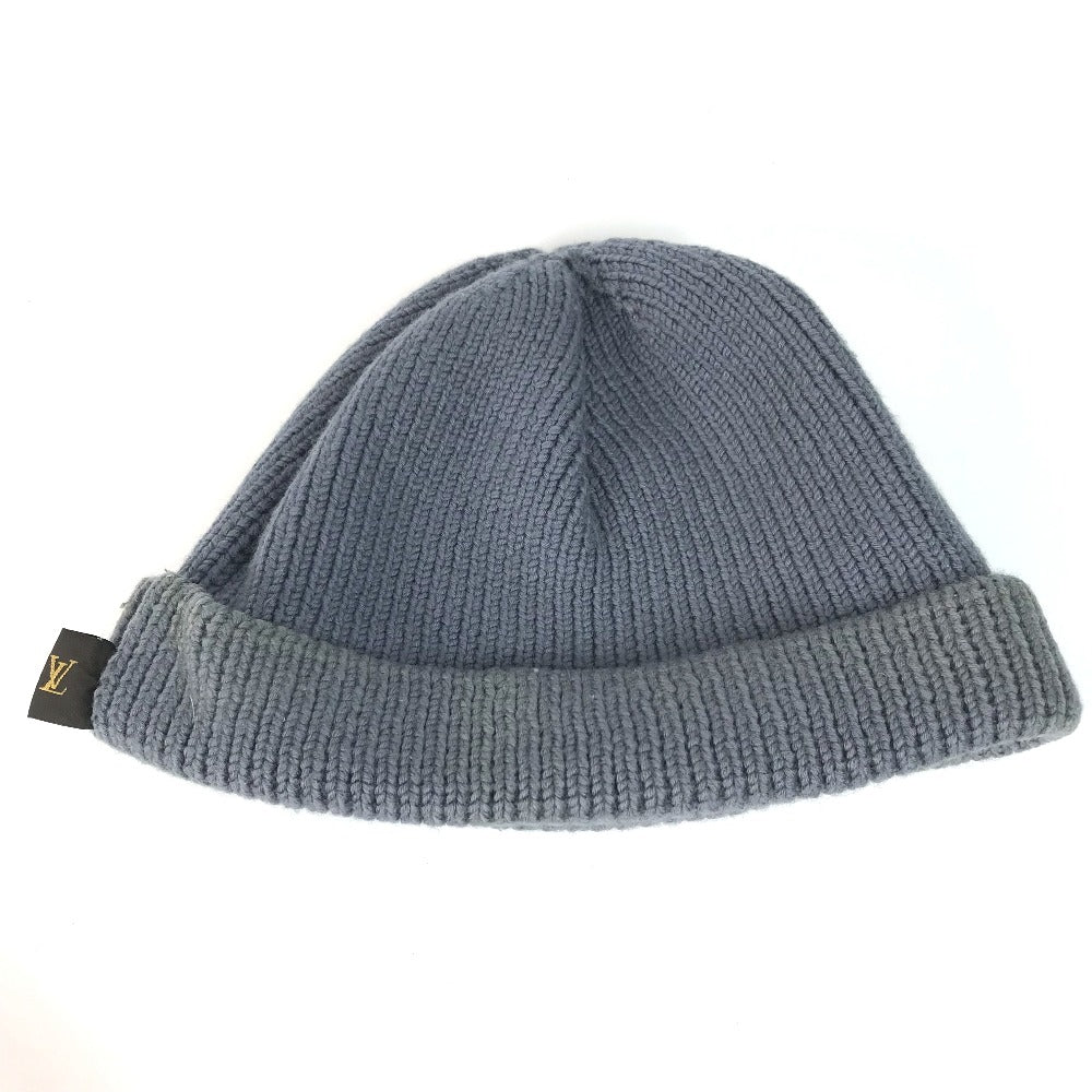 Louis Vuitton Knit Wool Gray Logo Apparel