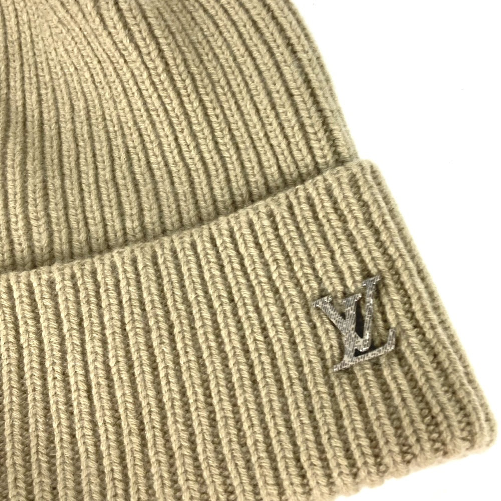 Louis Vuitton Knit M77971 cashmere beanie knit Beige Hat
