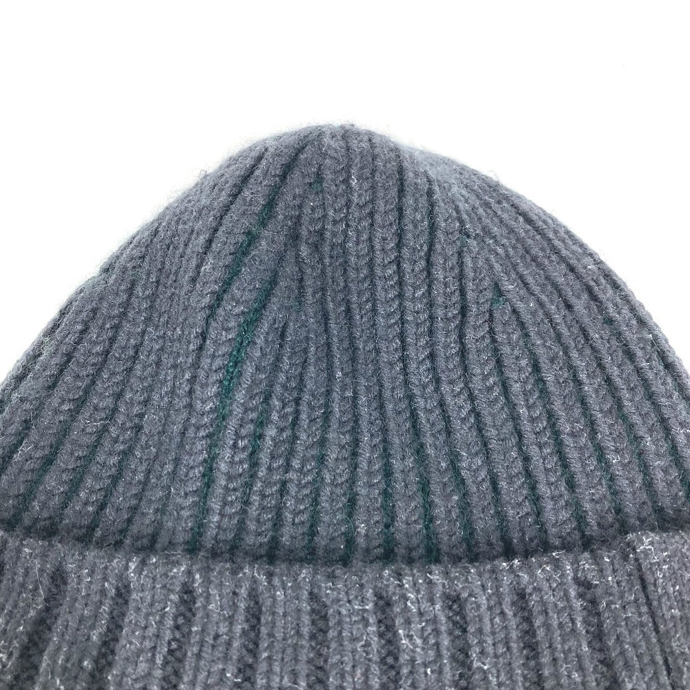 Louis Vuitton Knit beanie knit ‚l Wool Gray Logo Apparel