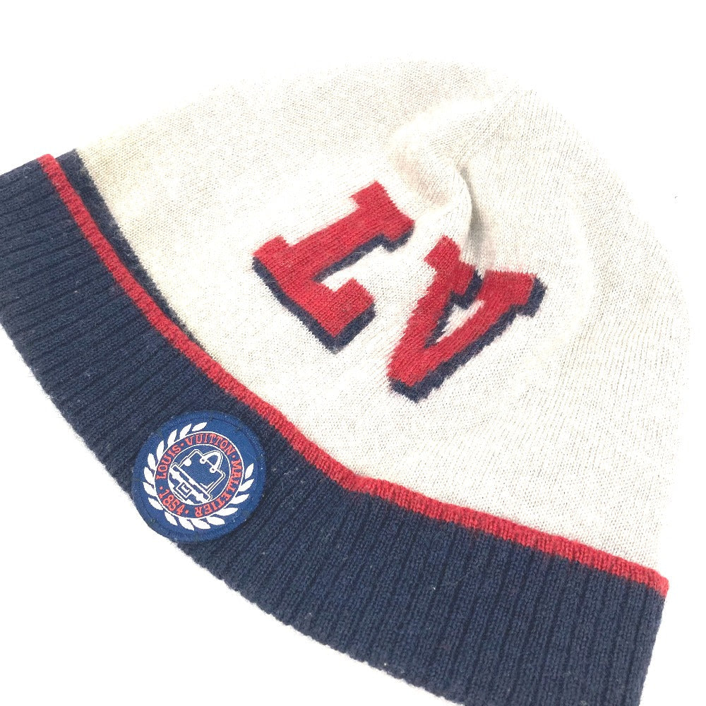 Louis Vuitton Knit M70531 Wool Navy Logo Apparel