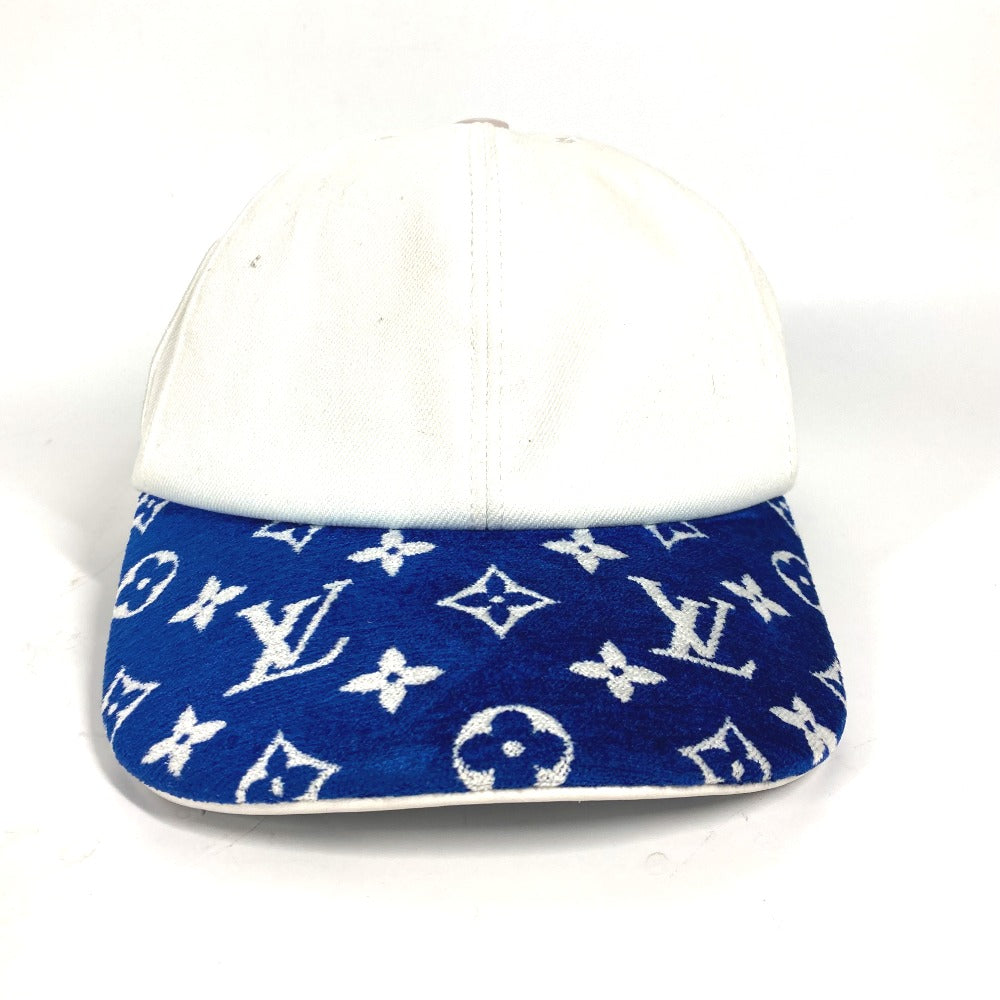 Louis Vuitton M77741 Match Monogram Cotton Blue Hat