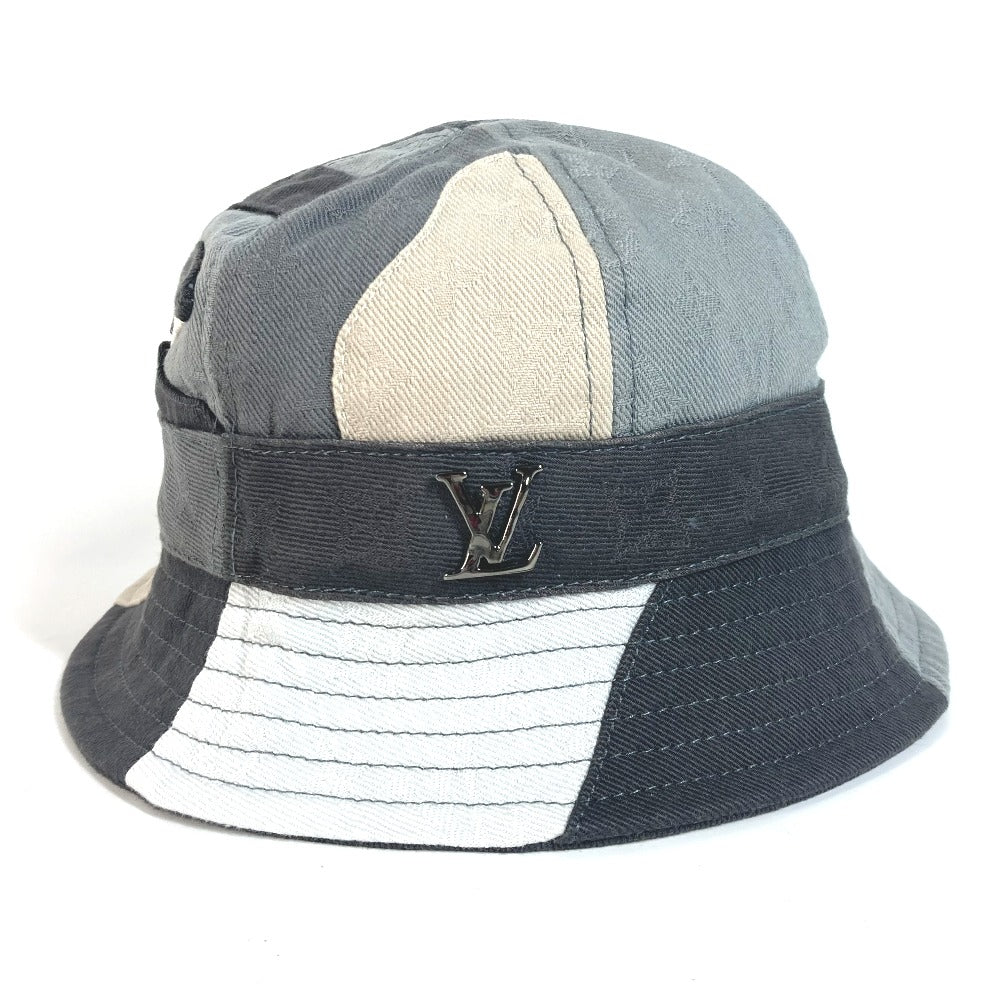 Louis Vuitton M7186L Portrait Cotton Gray Bucket Hat